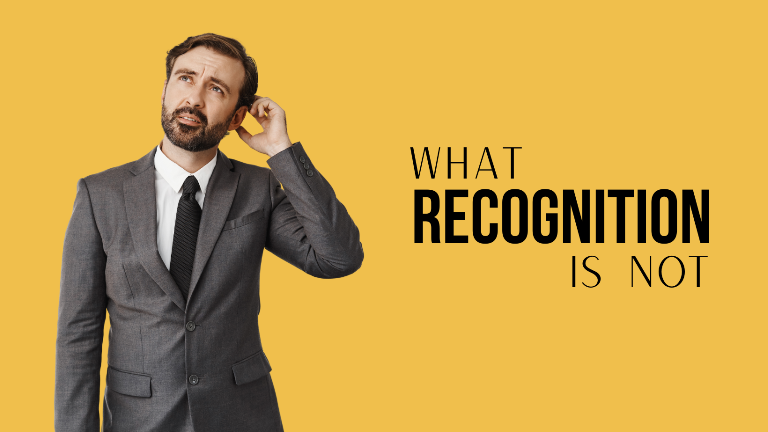 What Recognition Is Not